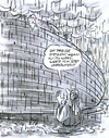 Cartoon: Makler (small) by GB tagged immobilien makler grund besitz erwerb provision sintflut katastrophe überschwemmung noah arche