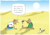Cartoon: Wasser in den Beinen (small) by droigks tagged wasser,durst,wüste,hitze,heiss,sommer,glühend,dehydratation,austrocknen,verdursten,wassermangel,klima,wetter
