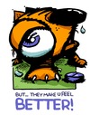Cartoon: feel better (small) by ericHews tagged pill,pills,meds,medication,psychotropic,psychiatric,depression,guilt