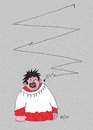 Cartoon: Trying Hard (small) by Kerina Strevens tagged sing,song,try,fail,noise,note,choir,reject,pain,ear,ache