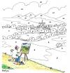 Cartoon: Painting by numbers (small) by Ken tagged painting,by,numbers
