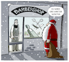 Cartoon: Advent... (small) by markus-grolik tagged advent,einzelhandel,barber,friseur,bart,schneiden,barbershop,nikolaus,karikatur,weihnachten,corona,weihnachtsmann,santa,claus
