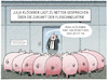 Cartoon: CDU-BBQ (small) by markus-grolik tagged fleischindustrie,nackensteaks,billigfleisch,julia,kloeckner,schweine,tönnies,wiesenhof,lobby