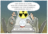 Cartoon: Endlager (small) by markus-grolik tagged atom,atommüll,endlager,gorleben,deutschland,atomenergie