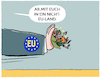 Cartoon: EU-Asylpolitik (small) by markus-grolik tagged eu,europa,asyl,asylkompromiss,abschiebung,familien,asylzentrum,abschiebungslager,grenzen,fluechtlinge,asylpolitik,fluechtlingspolitik