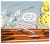 Cartoon: ...letzte Hürde... (small) by markus-grolik tagged corona,biontech,moderna,curevac,impfen,impfung,pandemie,zulassung