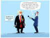 Cartoon: Trump kandidiert wieder... (small) by markus-grolik tagged donald,trump,ankuendigung,kandidatur,usa,praesident,republikaner,praesidentschaft,midterms,de,santis