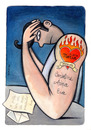 Cartoon: all loves are indelible (small) by Pecchia tagged cartoon,humaou,love,pecchia