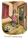 Cartoon: Football s coming home (small) by POLO tagged fussball,soccer