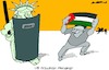 Cartoon: Statue of relative liberty (small) by Amorim tagged usa,palestine,college,protests,statue,of,lyberty