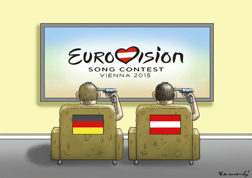 Cartoon: ESC Verlierer (medium) by marian kamensky tagged esc,verlierer,esc,verlierer