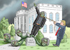 Cartoon: BANNON HAS BEEN FIRED (small) by marian kamensky tagged obama,trump,präsidentenwahlen,usa,baba,vanga,republikaner,inauguration,demokraten,charlottesville,bannon,has,been,fired,wikileaks,faschismus