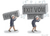 Cartoon: EXIT VOM BREXIT (small) by marian kamensky tagged theresa,may,putin,sergei,skripal,novichok,russia,kgb,poison,attack,england,agents,brexit