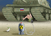 Cartoon: FALLS PUTIN DURCHDREHT (small) by marian kamensky tagged putins,bescherung,ukraine,provokation,nato,osterweiterung