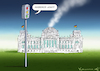 Cartoon: HABEMUS JOINT (small) by marian kamensky tagged habemus joint cannabislegalisierung