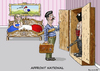 Cartoon: AFFRONT NATIONAL (small) by marian kamensky tagged hollande,trifft,obama,terroranschlag,in,paris,marine,le,pen,wahlen,frankreich