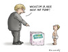 Cartoon: Merkel auf Pumptrip (small) by marian kamensky tagged sparprogramm,merkel,leben,auf,plump,griechenlandkrise,eurokrise