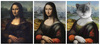 Cartoon: Dritte Mona Lisa aufgetaucht (small) by marian kamensky tagged mona,lisa,da,vinci,original