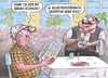 Cartoon: Mr Higg beim Italiener (small) by marian kamensky tagged higgs,boson,god,particle