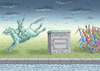 Cartoon: RASSISTENJAGD (small) by marian kamensky tagged coronavirus,epidemie,gesundheit,panik,stillegung,george,floyd,twittertrump,pandemie
