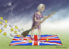 Cartoon: THERESA MAY (small) by marian kamensky tagged cameron,brexit,eu,joe,cox,ukip,nationalismus,theresa,may