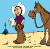 Cartoon: Buckshot by Kid Cardona (small) by kidcardona tagged comic,cartoon,western,horse,cowboy