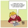 Cartoon: Damenbart (small) by Timo Essner tagged onkel,tante,kind,brief,schreiben,transsexuell,bart,frau,schuldgefühle,kinder