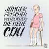 Cartoon: Die neue CDU (small) by Timo Essner tagged angela merkel cdu friedrich merz parteitag parteivorsitz schwarzgeld blackrock lobbyismus verjüngung partei cartoon timo essner
