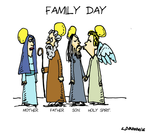 Cartoon: Family Day (medium) by Carma tagged society,family,italy
