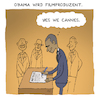 Cartoon: Obama wird Filmproduzent (small) by Uliwood tagged barack,obama,netflix,film,präsident,filmproduzent,usa,aktuell,movie,cannes