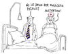 Cartoon: englischer patient (small) by Andreas Prüstel tagged brexit,großbritannien,eu,europa,patient,roman,film,cartoon,karikatur,andreas,pruestel