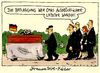 Cartoon: frauen wm (small) by Andreas Prüstel tagged fußball,frauenfußballweltmeisterschaft,oma,beerdigung,beflaggung,fans,sarg,tod,cartoon,karikatur,andreas,pruestel