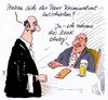 Cartoon: kriminalrat (small) by Andreas Prüstel tagged kriminalist,kriminalrat,polizei,essen,steak,blutig,blut,restaurant,cartoon,karikatur,andreas,pruestel