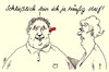 Cartoon: markenzeichen (small) by Andreas Prüstel tagged markenschutz,markenzeichen,produktwerbung,steiff,teddy,knopf,im,ohr,eu,cartoon,karikatur,andreas,pruestel