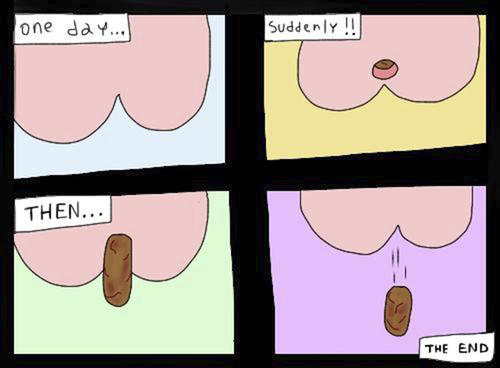 Cartoon: poop (medium) by mypenleaks tagged pooping,plop,poop