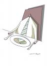 Cartoon: Kravatte (small) by Mattiello tagged kravatte,mann,teller,speise,transparenz