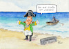 Cartoon: Reif für die Insel (small) by Paolo Calleri tagged bundestagswahl,deutschland,parteien,union,cdu,laschet,sondierungen,koalition,fdp,gruene,niederlage,jamaika,karikatur,cartoon,paolo,calleri