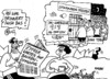 Cartoon: Warteschlange (small) by RABE tagged zypern,nikosia,warteschlange,geldschalter,konten,banken,geldanleger,anleger,rettungspaket,staatspleite,pleite,mittelmeer,rabe,ralf,böhme,cartoon,karikatur,krise,eu,brüssel,eurokrise,eurozone,finanzchefs,merkel,schäuble,geldumtausch,deutschmark,sparkasse,d