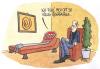 Cartoon: .... (small) by mele tagged psychologe,couch,