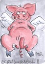 Cartoon: Schweinereien 2 (small) by mele tagged schweine,sex