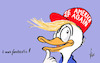 Cartoon: Donald 2021 (small) by tiede tagged trump,donald,2021,duck,tiede,cartoon,karikatur