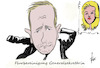 Cartoon: Lindner - Flurbereinigung (small) by tiede tagged lindner,fdp,flurbereinigung,generalsekretärin,teuteberg,tiede,cartoon,karikatur