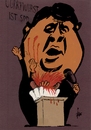 Cartoon: Sigmar Gabriel -  Oh Mist! (small) by tiede tagged sigmar,gabriel,spd,kandidatur,wahlwerbung,kanzlerkandidatur,steinmeier,steinbrück,cartoon,karikatur,tiede,joachim,tiedemann,currywurst,nrw,ketchup,troika,kfrage