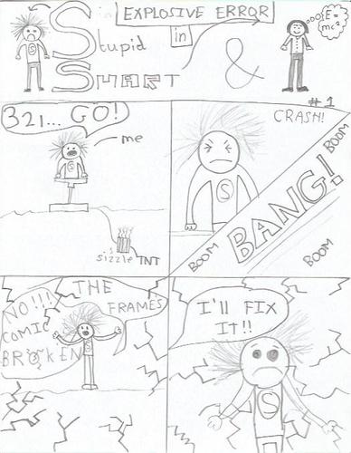 Cartoon: Stupid and Smart 1of1000 (medium) by COMIX_DUDE_1 tagged funny,comics