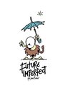 Cartoon: future imperfect 09 maurice (small) by mortimer tagged goodies,umbrella,maurice,mauricio,future,imperfect,futuro,imperfecto,mortimer,mortimeriadas,cartoon,tshirt,camiseta
