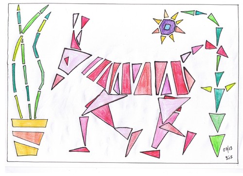 Cartoon: EL CABALLO ROJO (medium) by skätch-up tagged rot,pferd,rojo,red,digital,bites,bits,fracture,horse,caballo,kohlwaldklinik,stblasien