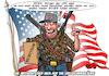 Cartoon: Amokläufe USA (small) by Chris Berger tagged amoklauf,usa,amerika,shooter,mass,shootings,chicago,denver,colorado,massakker