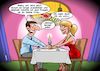 Cartoon: Antrag (small) by Joshua Aaron tagged antrag,heiratsantrag,ehe,beziehung,verbindung,einseitig,liebe