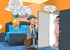 Cartoon: Covid Seitensprung (small) by Chris Berger tagged sex,betrügen,ehemann,ehefrau,freund,ehebrecher,covid,19,corona,virus,epidemie,pandemie