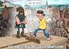 Cartoon: Mittelalter (small) by Chris Berger tagged folter,mittelalter,rechen,bestrafung,gerichtsurteil
